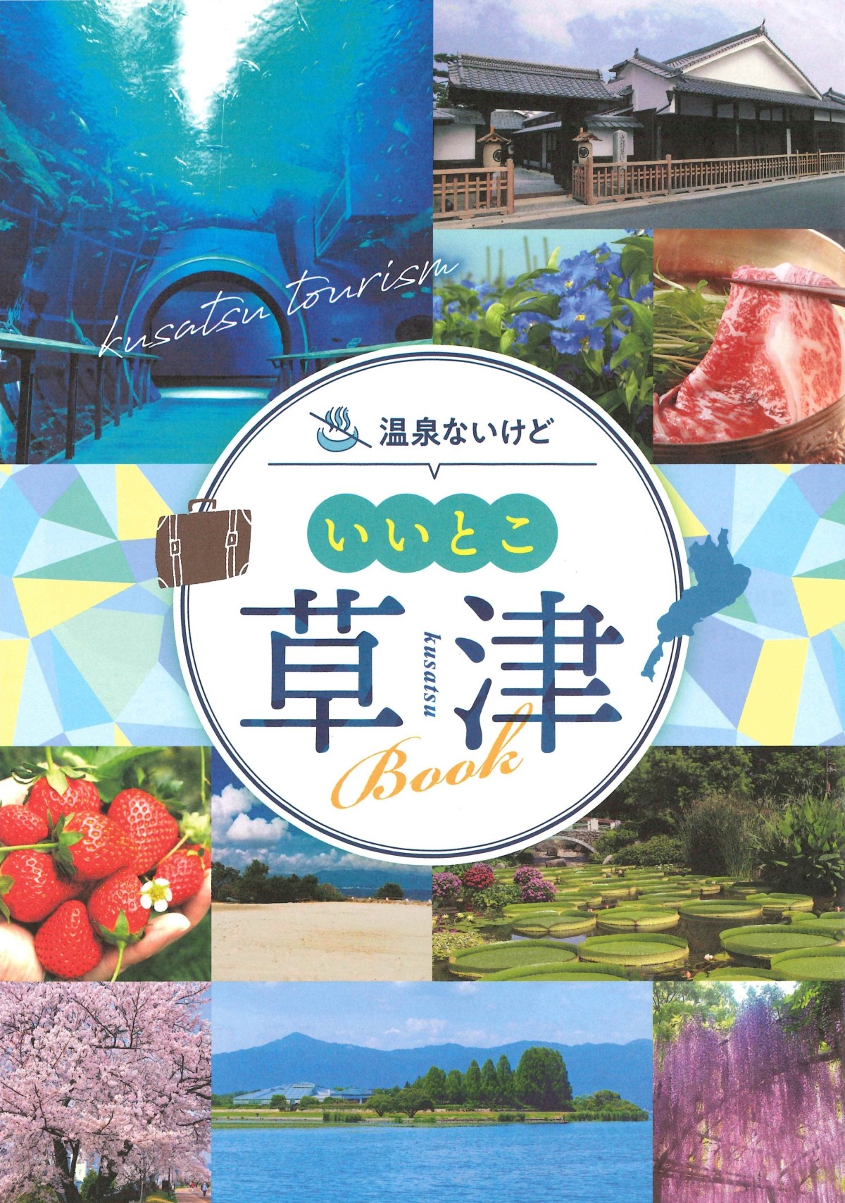 草津市観光総合パンフレットに凍らせてシャーベット掲載！／企画